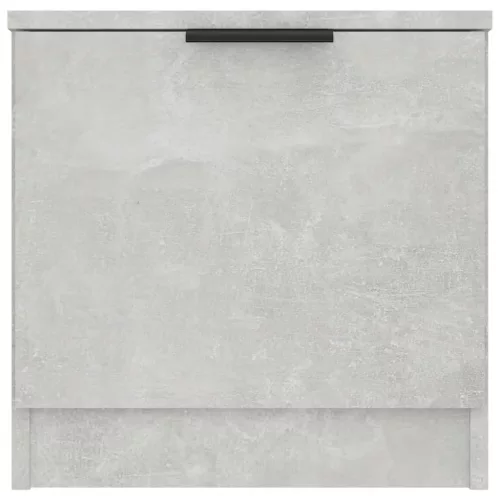 2 db betonszürke éjjeliszekrény 40 x 39 x 40 cm