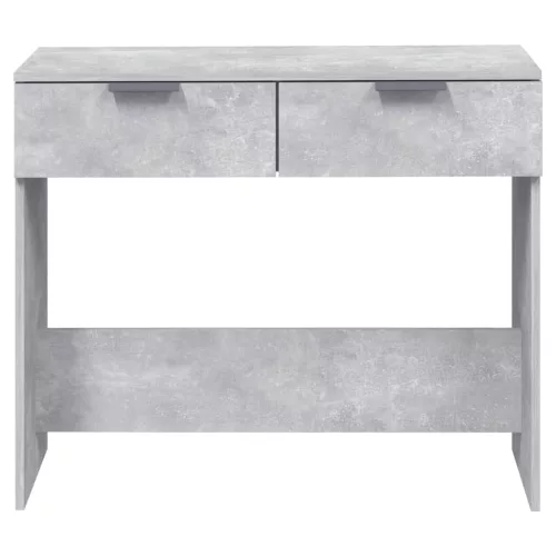 Betonszürke szerelt fa tálalóasztal 90 x 36 x 75 cm