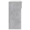 Betonszürke szerelt fa tálalóasztal 90 x 36 x 75 cm