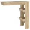 Sonoma tölgy színű fatermék fali bárasztal 102 x 45 x 103,5 cm