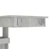 Betonszürke fatermék fali bárasztal 102 x 45 x 103,5 cm