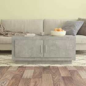 Betonszürke szerelt fa dohányzóasztal 102x 50 x 45 cm