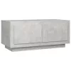 Betonszürke szerelt fa dohányzóasztal 102x 50 x 45 cm