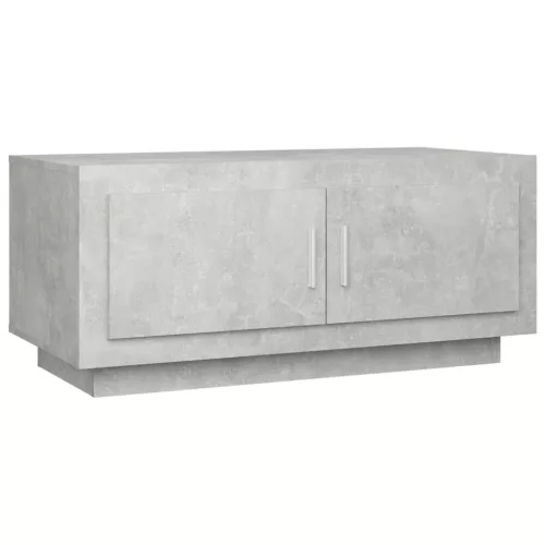 Betonszürke szerelt fa dohányzóasztal 102x 50 x 45 cm