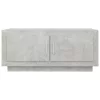 Betonszürke szerelt fa dohányzóasztal 102x 50 x 45 cm