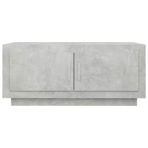 Betonszürke szerelt fa dohányzóasztal 102x 50 x 45 cm