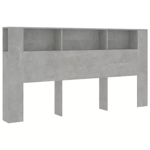 Betonszürke áthidaló szekrény 200x18,5x104,5 cm