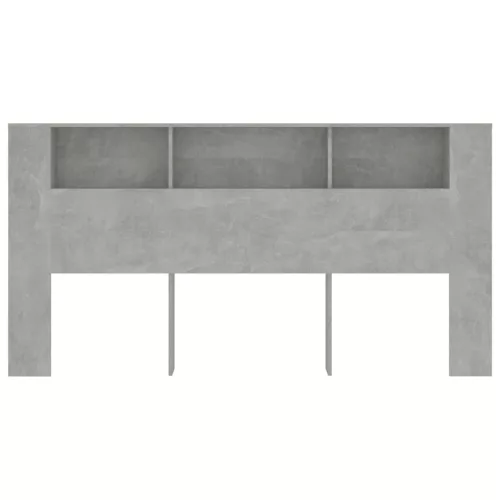 Betonszürke áthidaló szekrény 200x18,5x104,5 cm