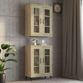   Sonoma tölgy színű függő faliszekrény 69,5 x 34 x 90 cm