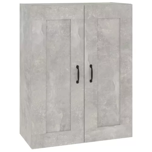 Betonszürke függő faliszekrény 69,5 x 32,5 x 90 cm