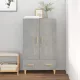 Betonszürke szerelt fa magasszekrény 70 x 31 x 115 cm