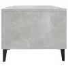Betonszürke szerelt fa dohányzóasztal 102 x 50 x 40 cm