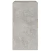Betonszürke szerelt fa faliszekrény 60 x 30 x 60 cm