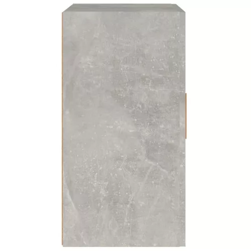 Betonszürke szerelt fa faliszekrény 60 x 30 x 60 cm