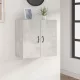 Betonszürke szerelt fa faliszekrény 60 x 31 x 60 cm