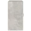 Betonszürke szerelt fa faliszekrény 60 x 31 x 60 cm