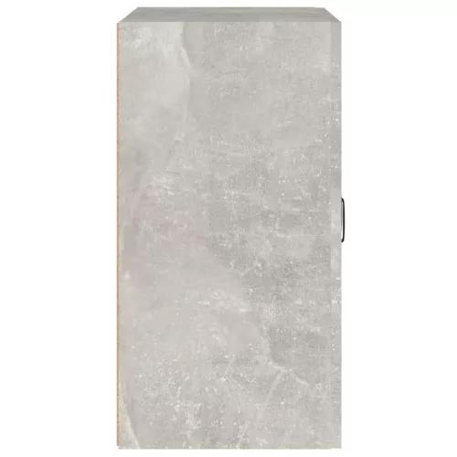 Betonszürke szerelt fa faliszekrény 60 x 31 x 60 cm