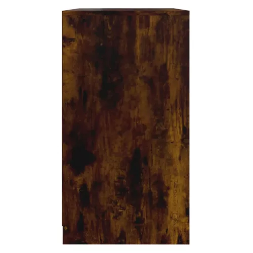 Füstös tölgy színű szerelt fa tálalószekrény 70 x 40,5 x 75 cm