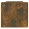 Füstös tölgy színű szerelt fa dohányzóasztal 102 x 50 x 45 cm