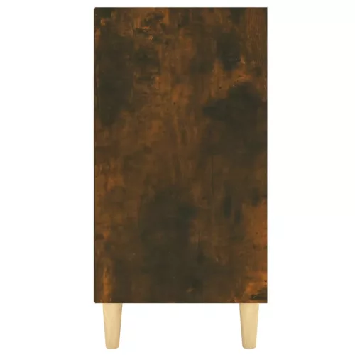 Füstös tölgy színű szerelt fa tálalószekrény 103,5 x 35 x 70 cm