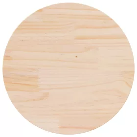 Tömör fenyőfa asztallap Ø70 x 2,5 cm