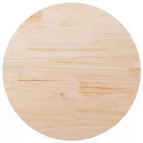 Tömör fenyőfa asztallap Ø80 x 2,5 cm