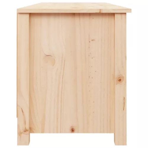 Tömör fenyőfa cipőtároló pad 110 x 38 x 45,5 cm