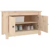 Tömör fenyőfa cipősszekrény 70 x 38 x 45,5 cm