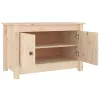 Tömör fenyőfa cipősszekrény 70 x 38 x 45,5 cm