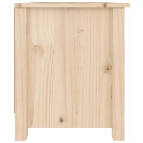 Tömör fenyőfa cipősszekrény 70 x 38 x 45,5 cm