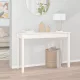 Fehér tömör fenyőfa tálalóasztal 110 x 40 x 75 cm