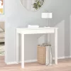 Fehér tömör fenyőfa tálalóasztal 80 x 40 x 75 cm