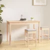 Tömör fenyőfa ebédlőasztal 110 x 55 x 75 cm