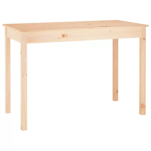 Tömör fenyőfa ebédlőasztal 110 x 55 x 75 cm