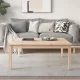 Tömör fenyőfa dohányzóasztal 100 x 100 x 40 cm