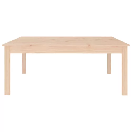 Tömör fenyőfa dohányzóasztal 100 x 100 x 40 cm