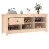 Tömör fenyőfa cipősszekrény 110 x 38 x 45,5 cm