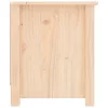 Tömör fenyőfa cipősszekrény 110 x 38 x 45,5 cm