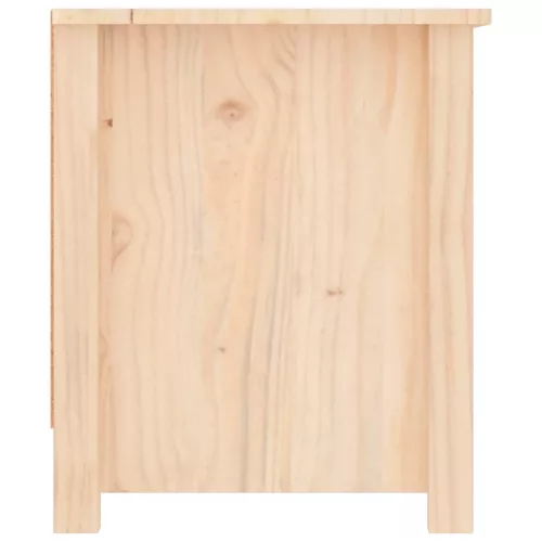 Tömör fenyőfa cipősszekrény 110 x 38 x 45,5 cm