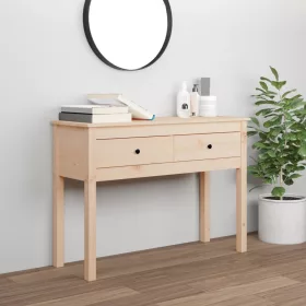 Tömör fenyőfa tálalóasztal 100 x 35 x 75 cm