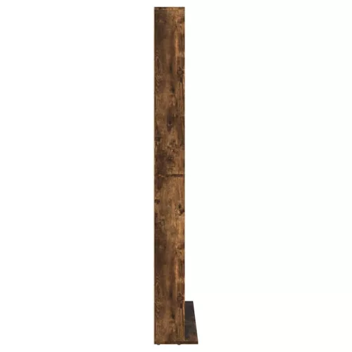 Füstös tölgy színű szerelt fa faliszekrény 60 x 26 x 18,5 cm