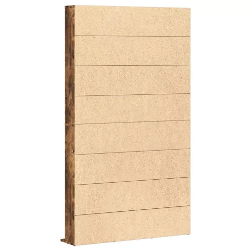 Füstös tölgy színű szerelt fa faliszekrény 60 x 26 x 18,5 cm