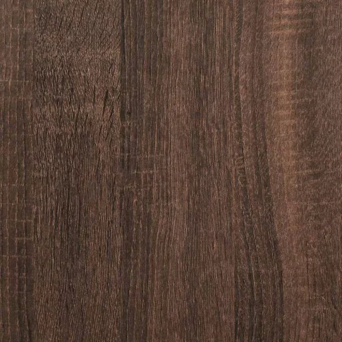 Barna tölgy színű szerelt fa CD-szekrény 102 x 23 x 177,5 cm