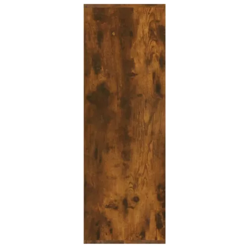 Füstös tölgy színű szerelt fa cipőtartó 54 x 34 x 100,5 cm