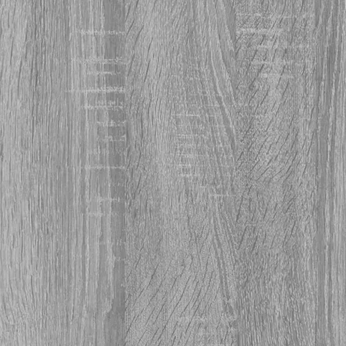 Szürke sonoma színű szerelt fa CD-szekrény 100 x 23 x 89,5 cm