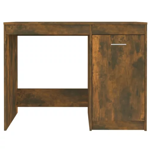 Füstös tölgy színű szerelt fa íróasztal 100 x 50 x 76 cm