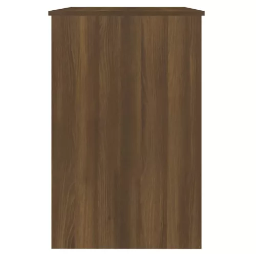 Barna tölgy színű szerelt fa íróasztal 100 x 50 x 76 cm
