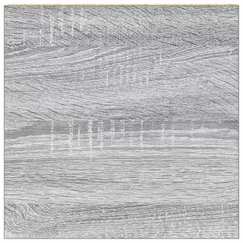 Szürke sonoma színű szerelt fa fürdőszobaszekrény 30x30x83,5 cm