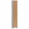 Szürke sonoma szerelt fa fürdőszobaszekrény 32 x 25,5 x 190 cm