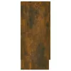 Füstös tölgy színű szerelt fa tálalószekrény 120 x 30,5 x 70 cm